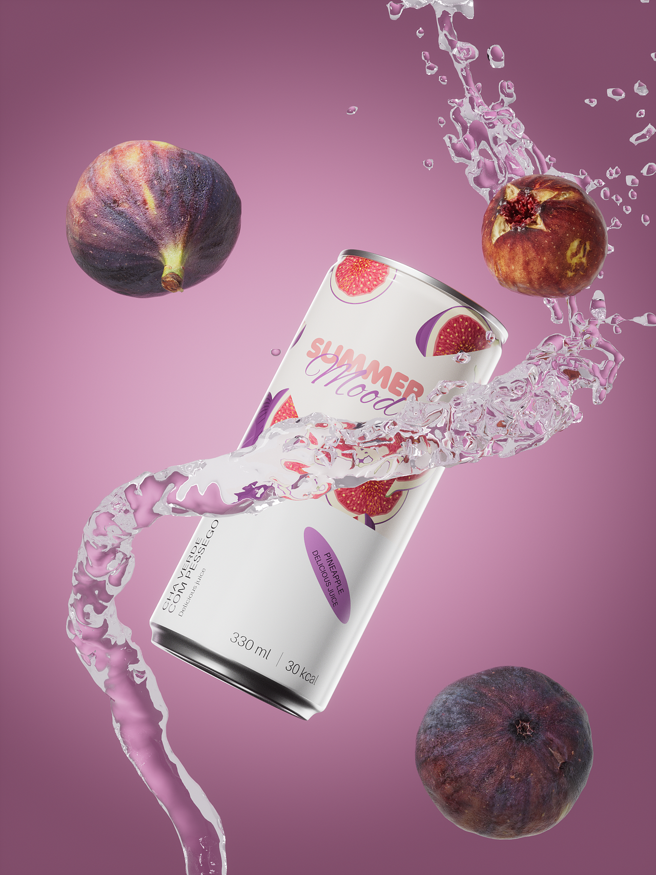 夏日果汁饮料多种口味合集