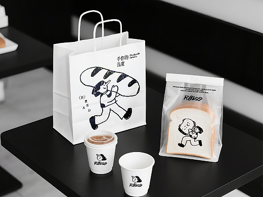 Riboo社区烘焙品牌视觉设计