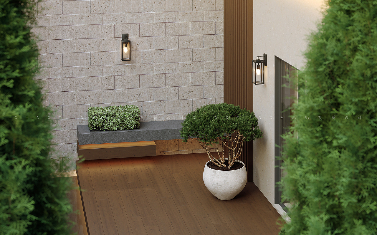 同一个院子的另一个版本