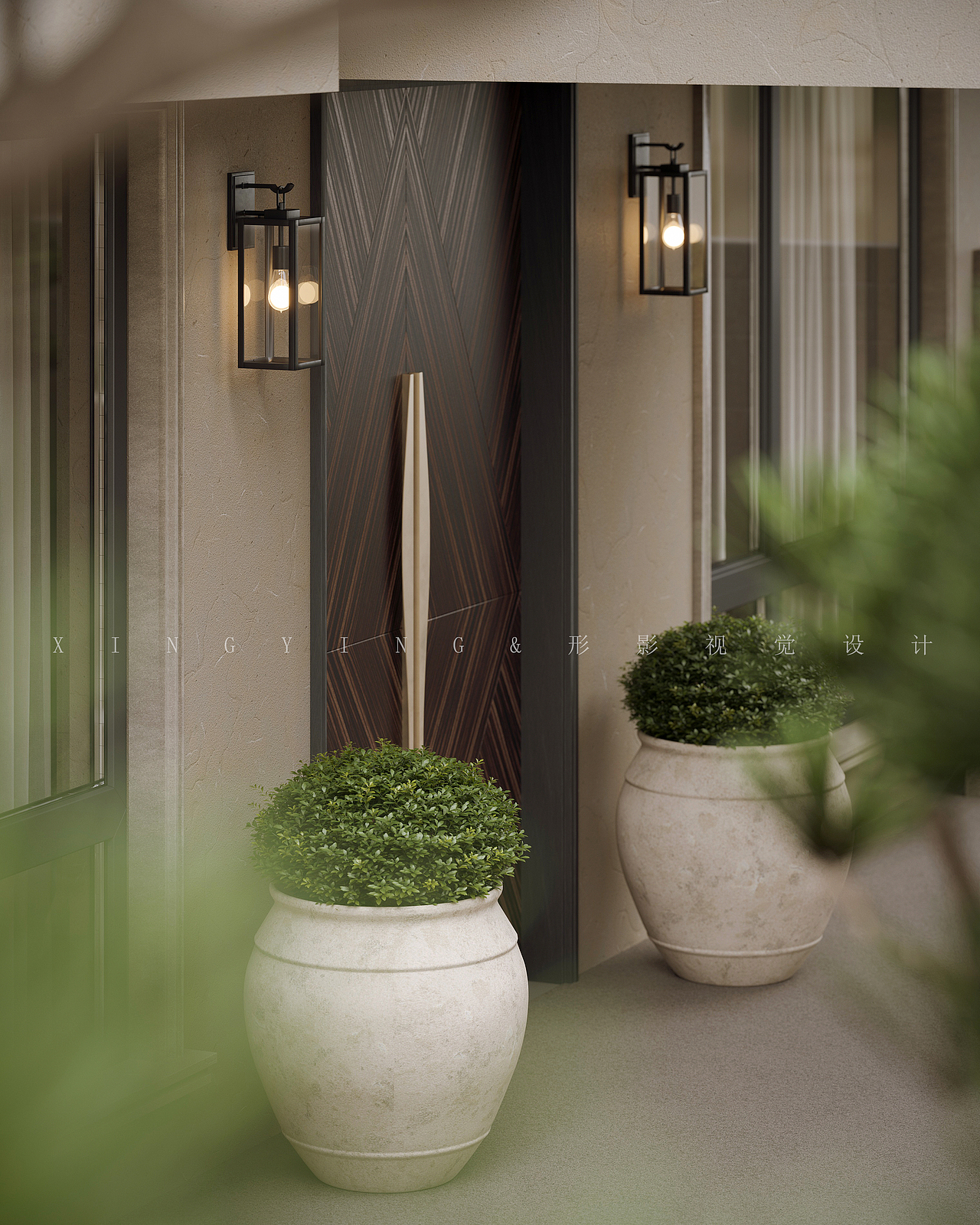 同一个院子的另一个版本