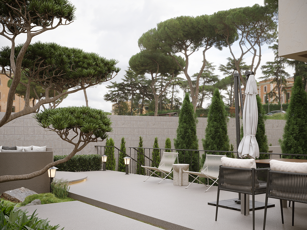 同一个院子的另一个版本