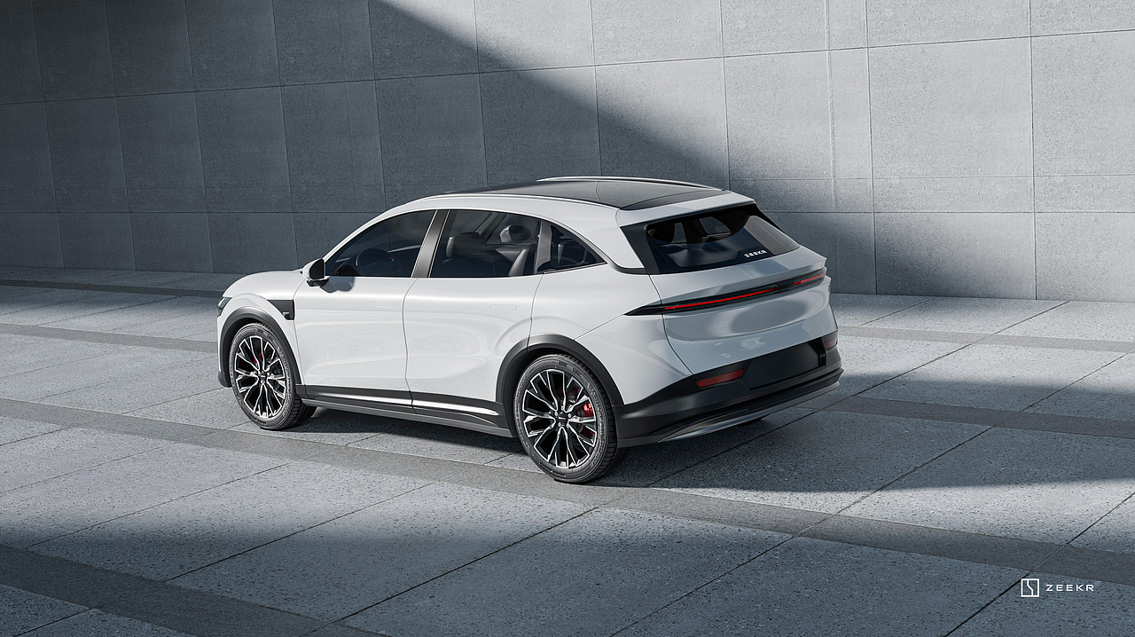 【汽车渲染】极氪 ZEEKR 7X（图ZMzg5Mzk0MjI4） - 机械/交通 - 站酷设计师云杰Render原创素材 - 站酷ZCOOL