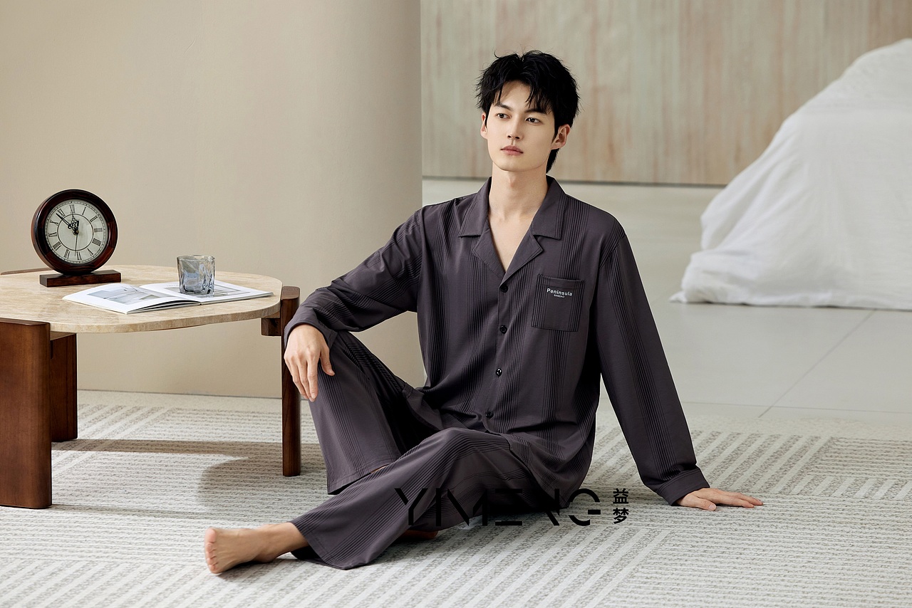 爆款男模凡凡家居服案例