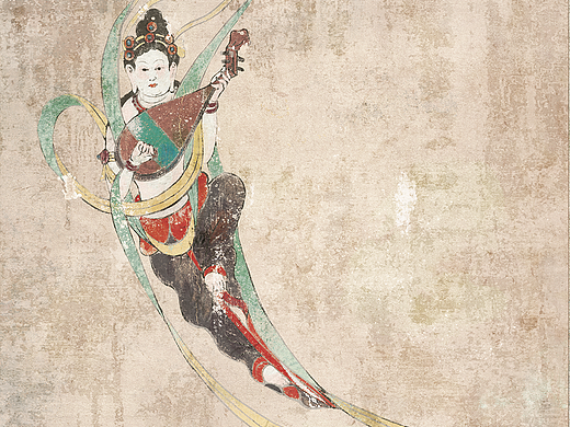 敦煌飞天形象