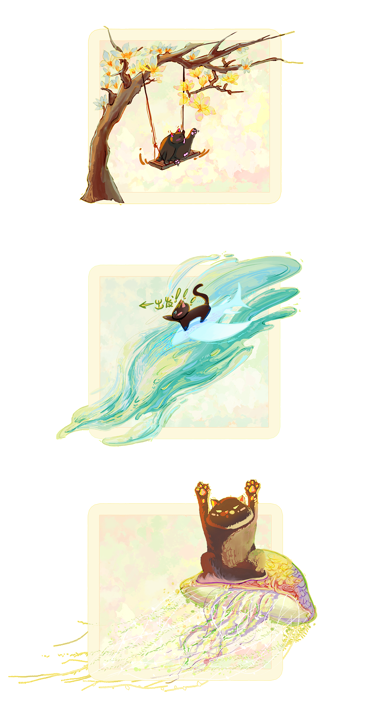 合集 | 春季主题贴纸