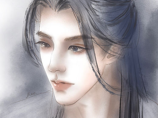 会画画实在太爽了，喜欢哪个帅哥直接自己画，邓为太帅