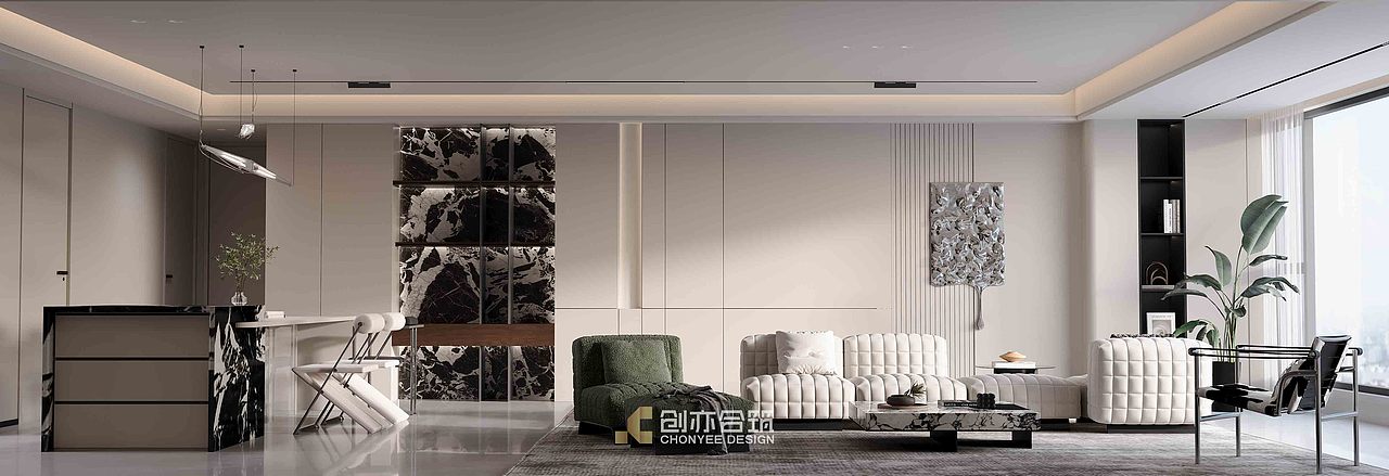 创亦合筑CHONYEE DESIGN | 长沙·招商滨江境190平