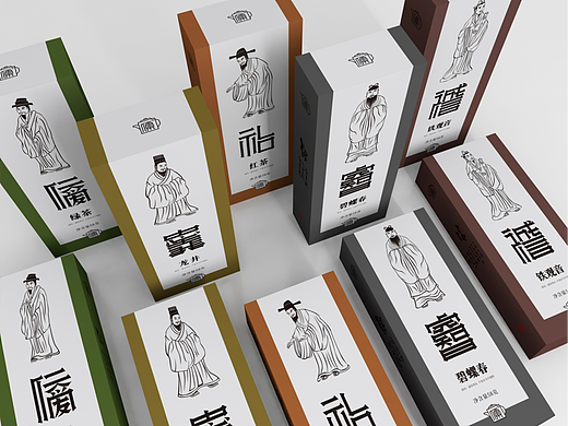 儒茶产品|茶叶系列产品包装设计