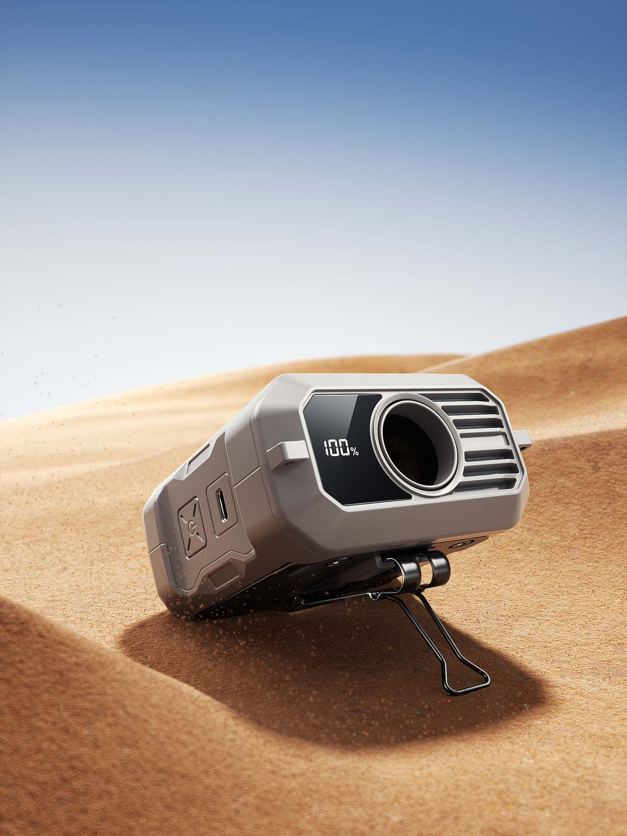 挂腰风扇-倍量单品渲染（图ZMzg5NDEzMzg4） - 产品 - 站酷设计师欲买桂花同载酒丶原创素材 - 站酷ZCOOL