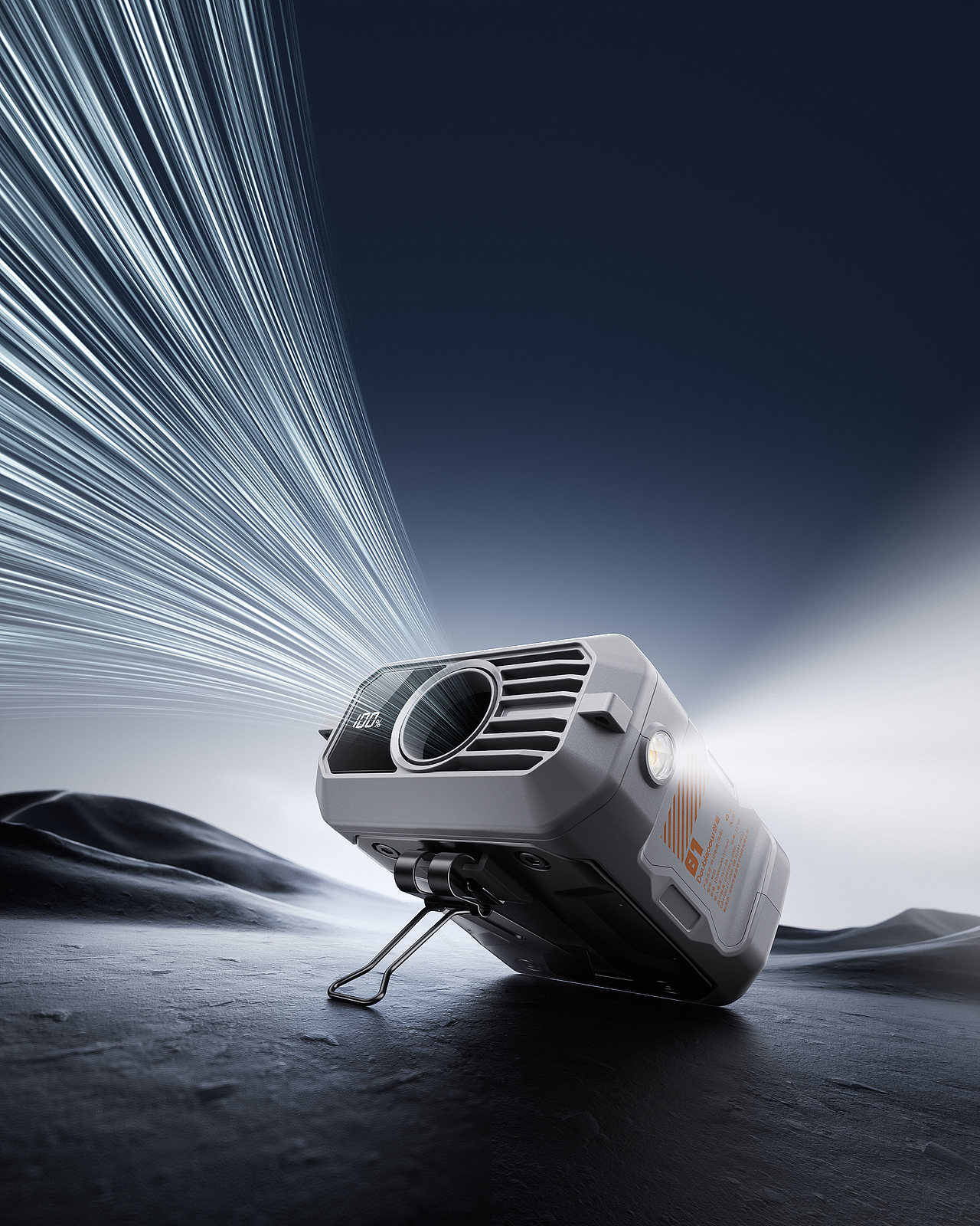 挂腰风扇-倍量单品渲染（图ZMzg5NDEzNDAw） - 产品 - 站酷设计师欲买桂花同载酒丶原创素材 - 站酷ZCOOL