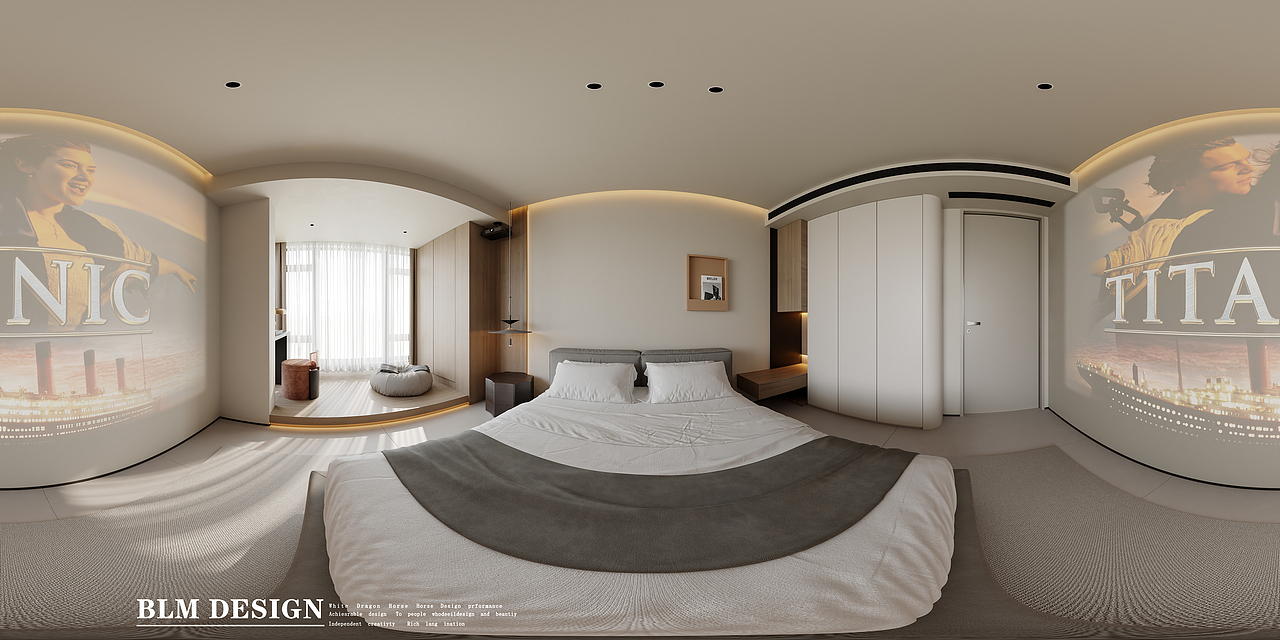 现代-白龙马效果图