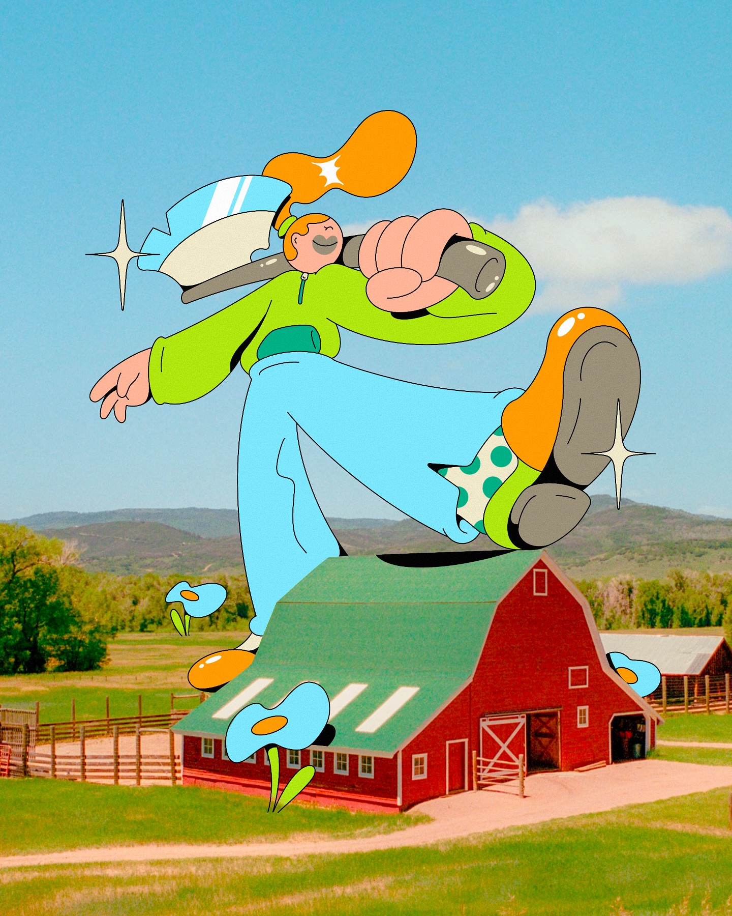 溢出画面的chill气息 - 美国插画家Spencer Gabor的插画作品｜365天的好设计NO.75（图ZMTUwNzEyNDg=） - 观点 - 站酷设计师站酷资讯原创素材 - 站酷ZCOOL