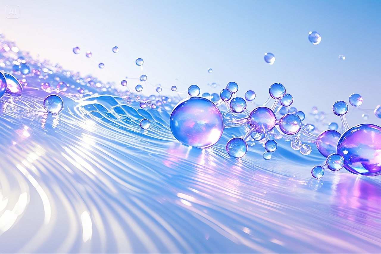 做了一套玻璃质感的视频