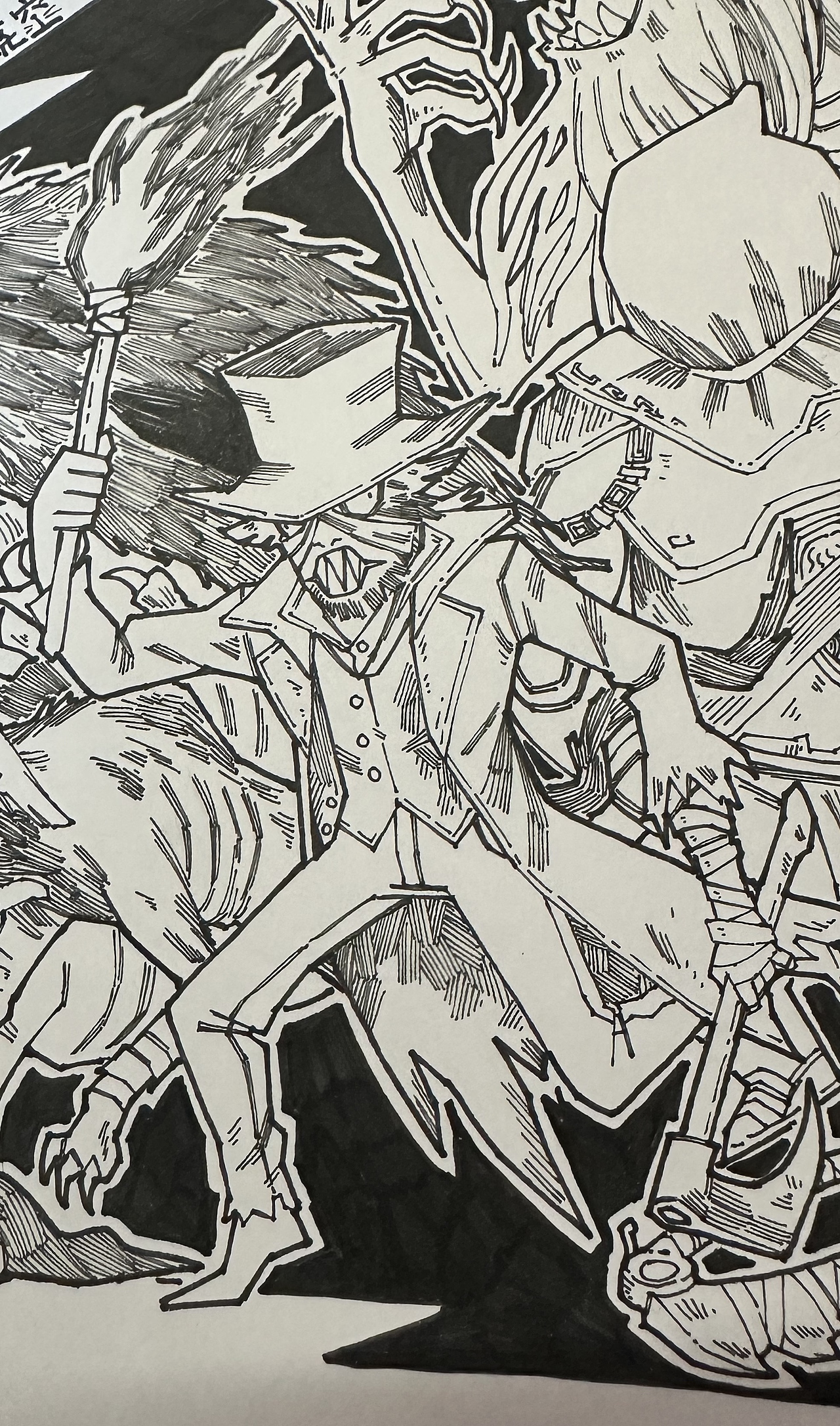 血源诅咒小巷风格画