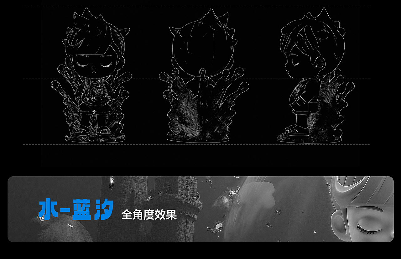 【潮能五行】系列-AIGC原创IP设（角色 包装 场景）（图ZMzg5NDI3Mzg0） - IP形象 - 站酷设计师AnCool安酷原创素材 - 站酷ZCOOL