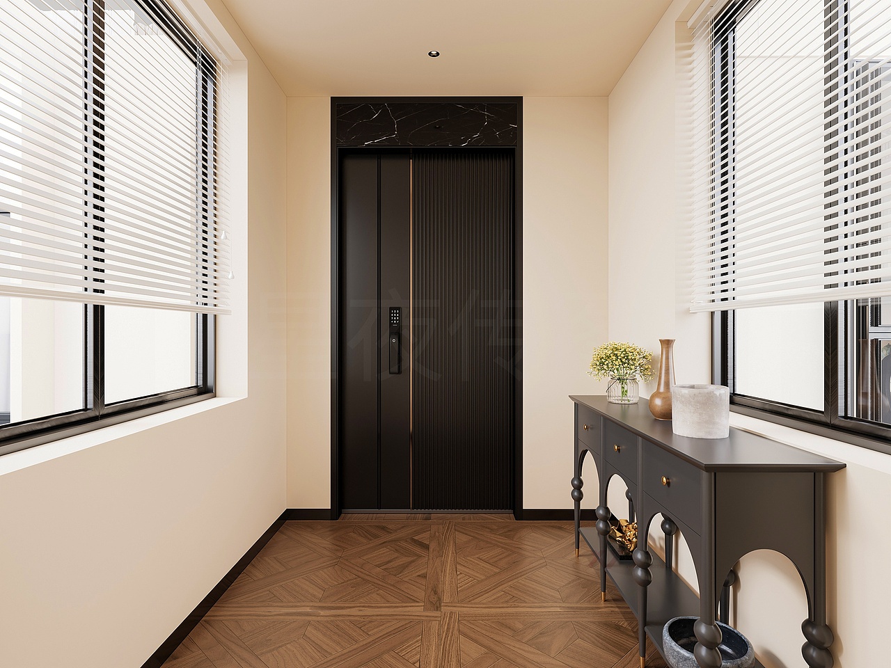 中古风家装效果图