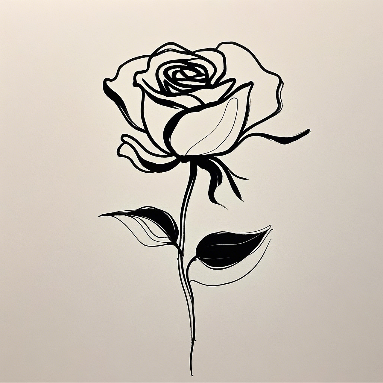 《抽象玫瑰-局部》系列设计4