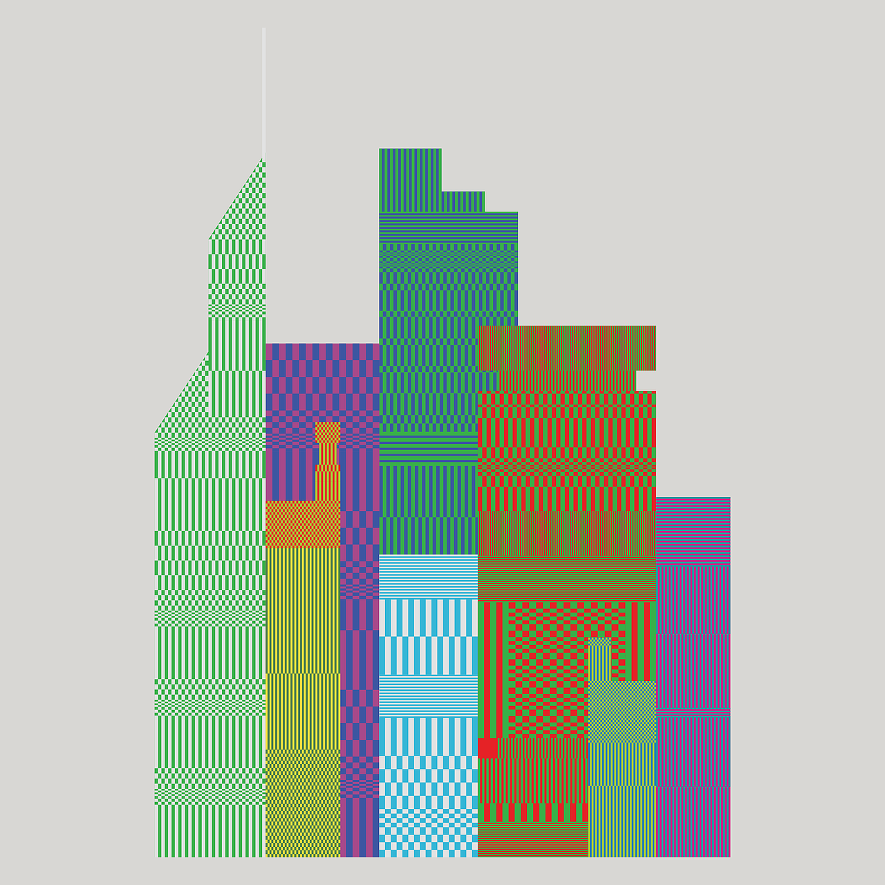 插画设计 | 城市造象（图ZMzg5NDQ0OTgw） - 艺术插画 - 站酷设计师RIFLING蔡依东原创素材 - 站酷ZCOOL