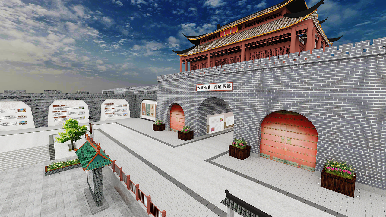 云赏花海，云展药都—亳州文旅项目（图ZMzg5NDQ4ODI0） - 展陈设计 - 站酷设计师MIDC创新中心原创素材 - 站酷ZCOOL