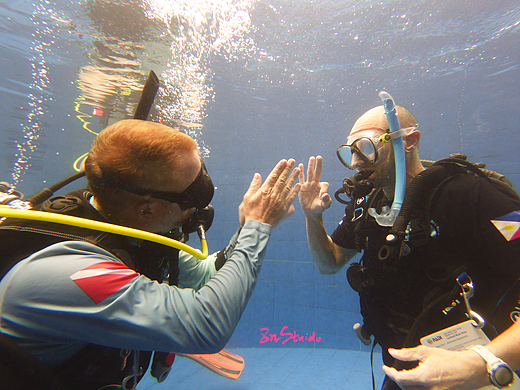 水下活动跟拍:潜水教练考试 IDC Diving Instructor