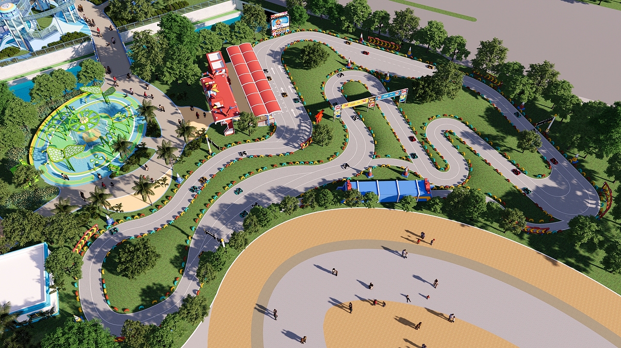 2024年作品-超级飞侠主题乐园概念设计建模（图ZMzg5NDUxMDI0） - 景观设计 - 站酷设计师唐万鲁原创素材 - 站酷ZCOOL