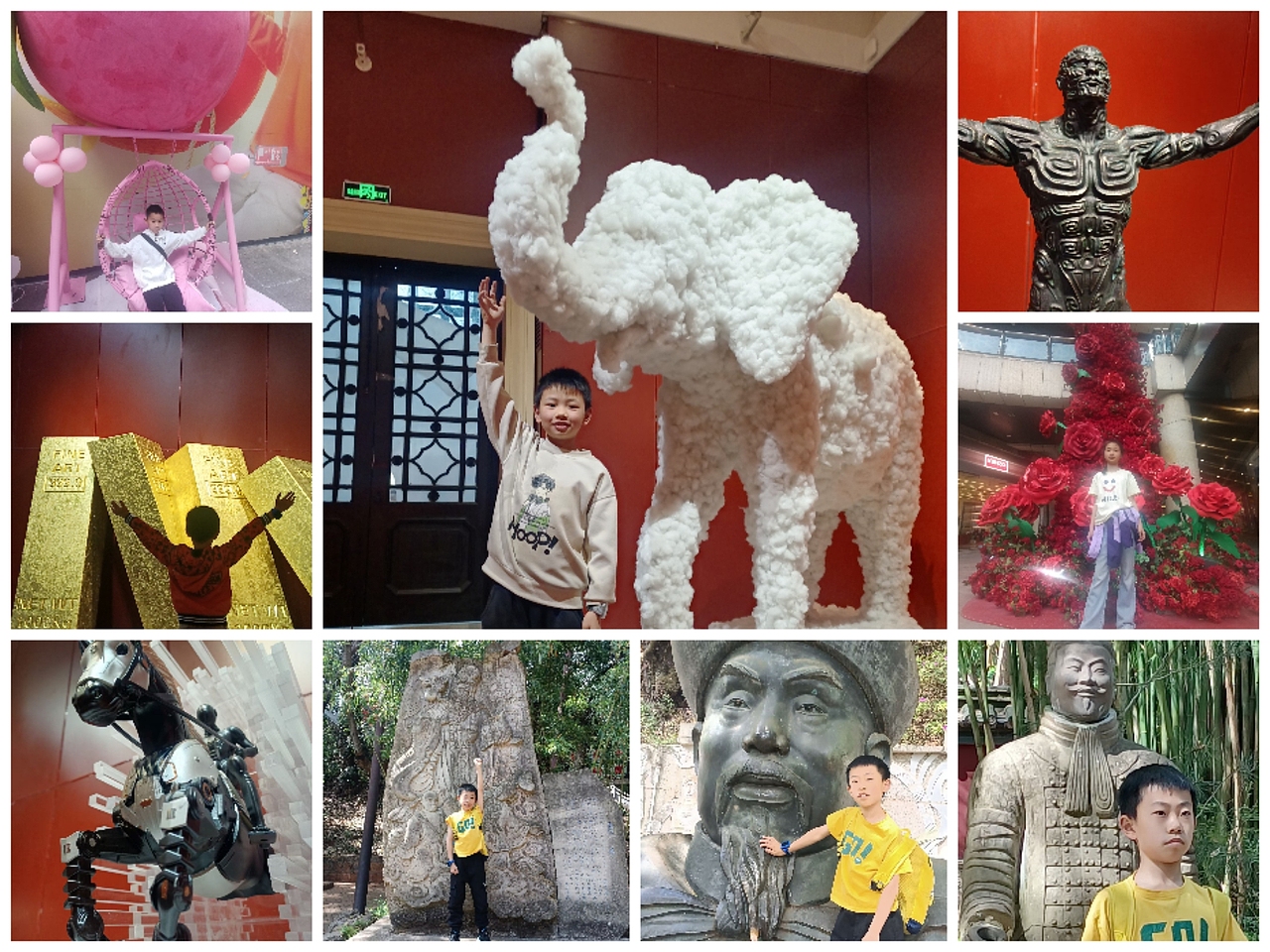 游学黑龙潭+雕塑展