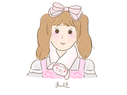 喜欢洛丽塔的好朋友（个人主页-ZNzE3OTM4ODA=） - IP形象 - 站酷设计师buki33原创素材 - 站酷ZCOOL