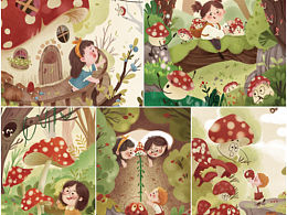 《森林里的蘑菇🍄》｜原创