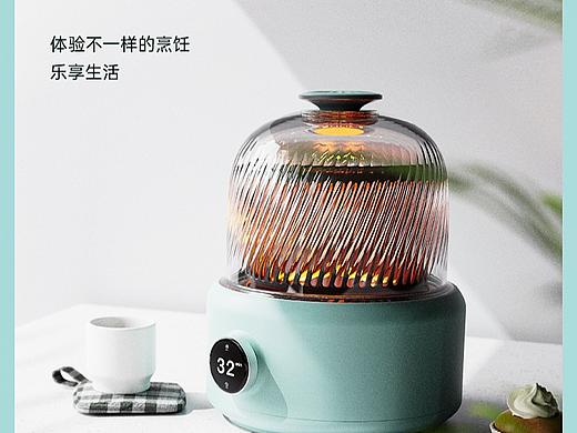 空气炸锅详情设计（个人主页-ZNzE3OTU1MDA=） - 电商 - 站酷设计师飒飒ww原创素材 - 站酷ZCOOL