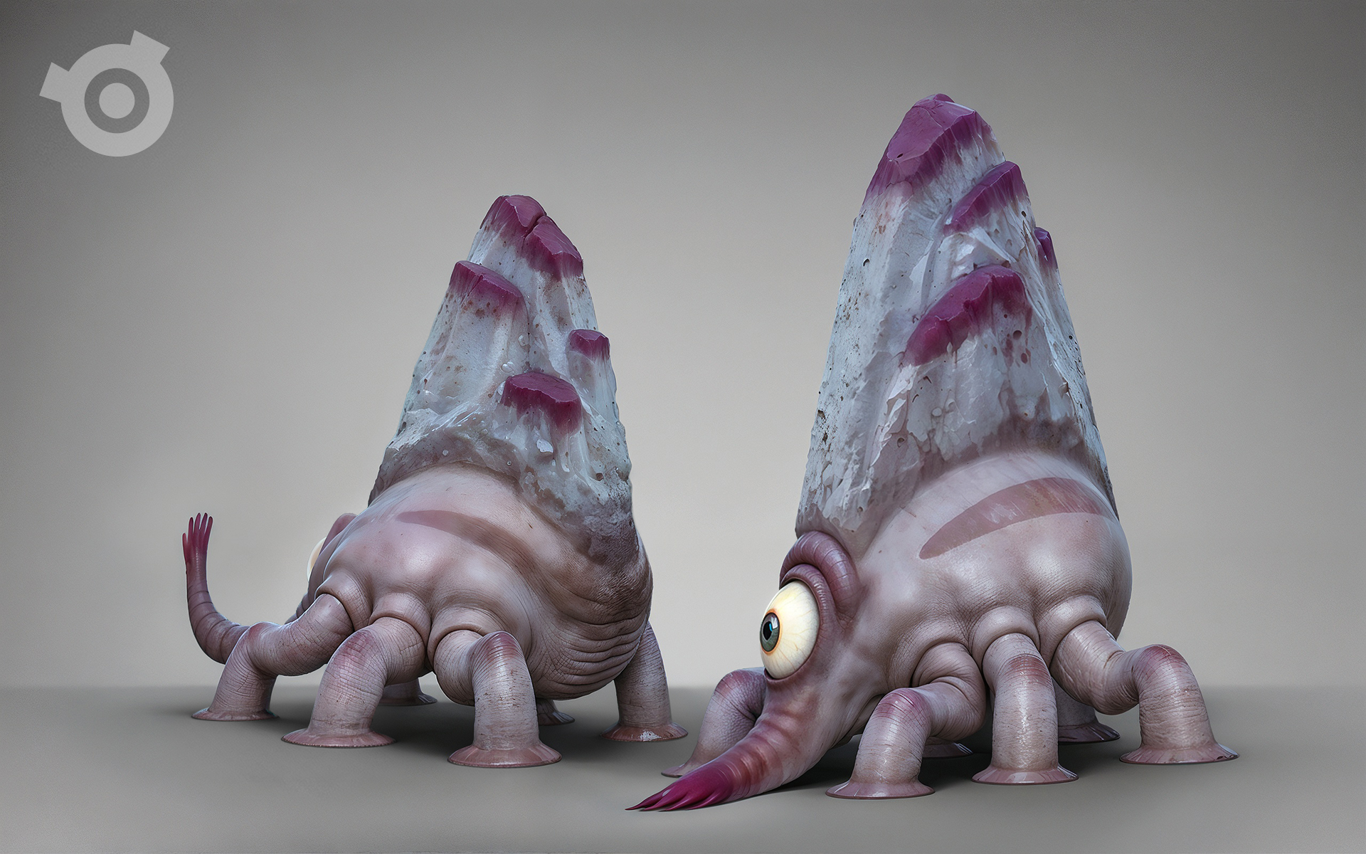 写实版外星生物制作过程(手绘+photoshop+Stable Diffusion)