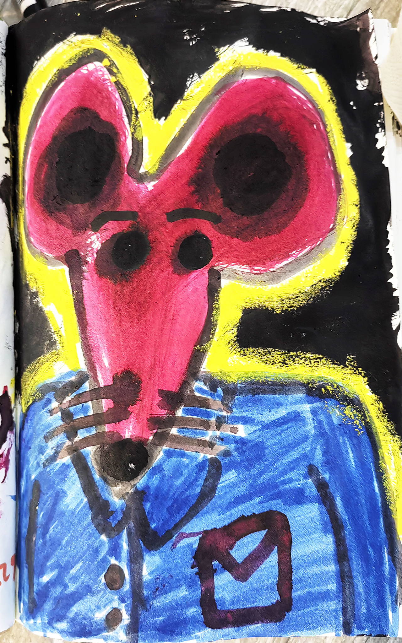 动物水彩笔手绘速写本合集1