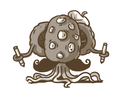 写实版外星生物制作过程(手绘+photoshop+Stable Diffusion)