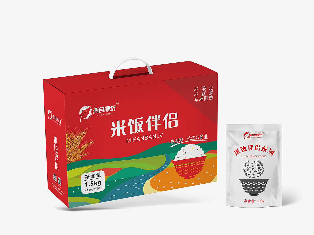 大米包装设计（图ZMzg5NTAxMTYw） - 包装 - 站酷设计师LUCKY7C原创素材 - 站酷ZCOOL
