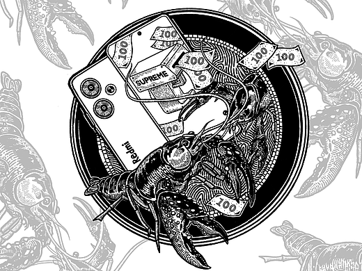 版画风-商业插画