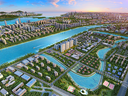 3dmax沙盘渲染+虚幻引擎