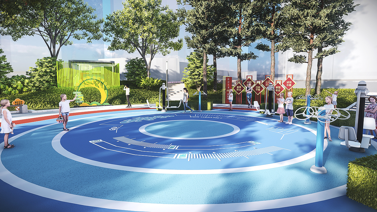 社区公园设计（图ZMzg5NTExNzA4） - 景观设计 - 站酷设计师景观设计师_江屿原创素材 - 站酷ZCOOL