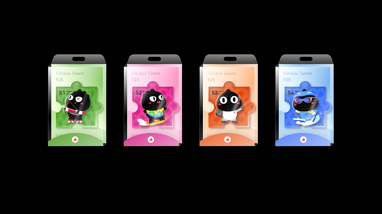 2025季度运动冰箱贴（图ZMzg5NTExNzAw） - IP形象 - 站酷设计师DengYC原创素材 - 站酷ZCOOL