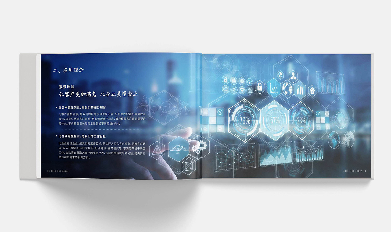 简约企业文化手册 招商手册