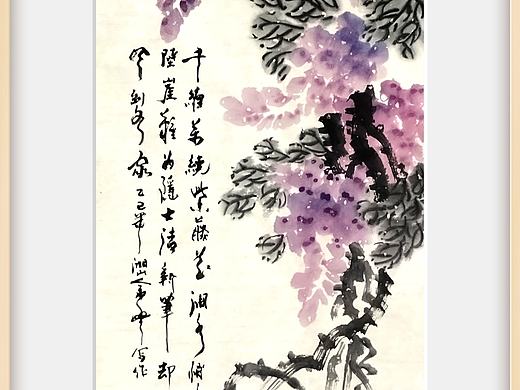 国画花鸟春风-原创诗词国画-姚永丰