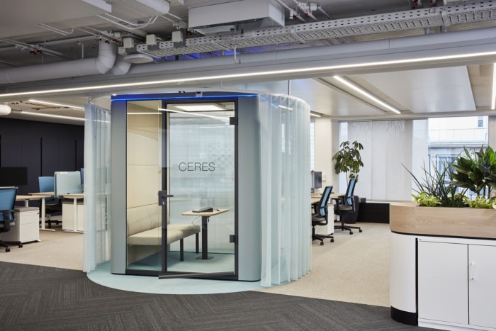 设计理念旨在营造一种明亮诱人的氛围 与公司的企业形象无缝衔接