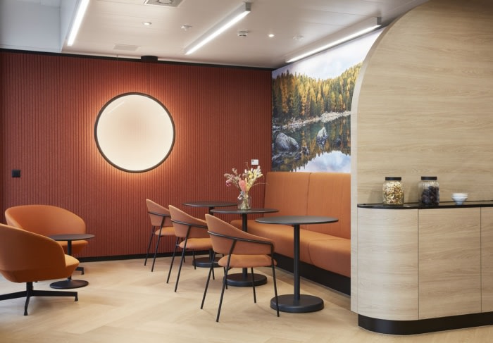 设计理念旨在营造一种明亮诱人的氛围 与公司的企业形象无缝衔接