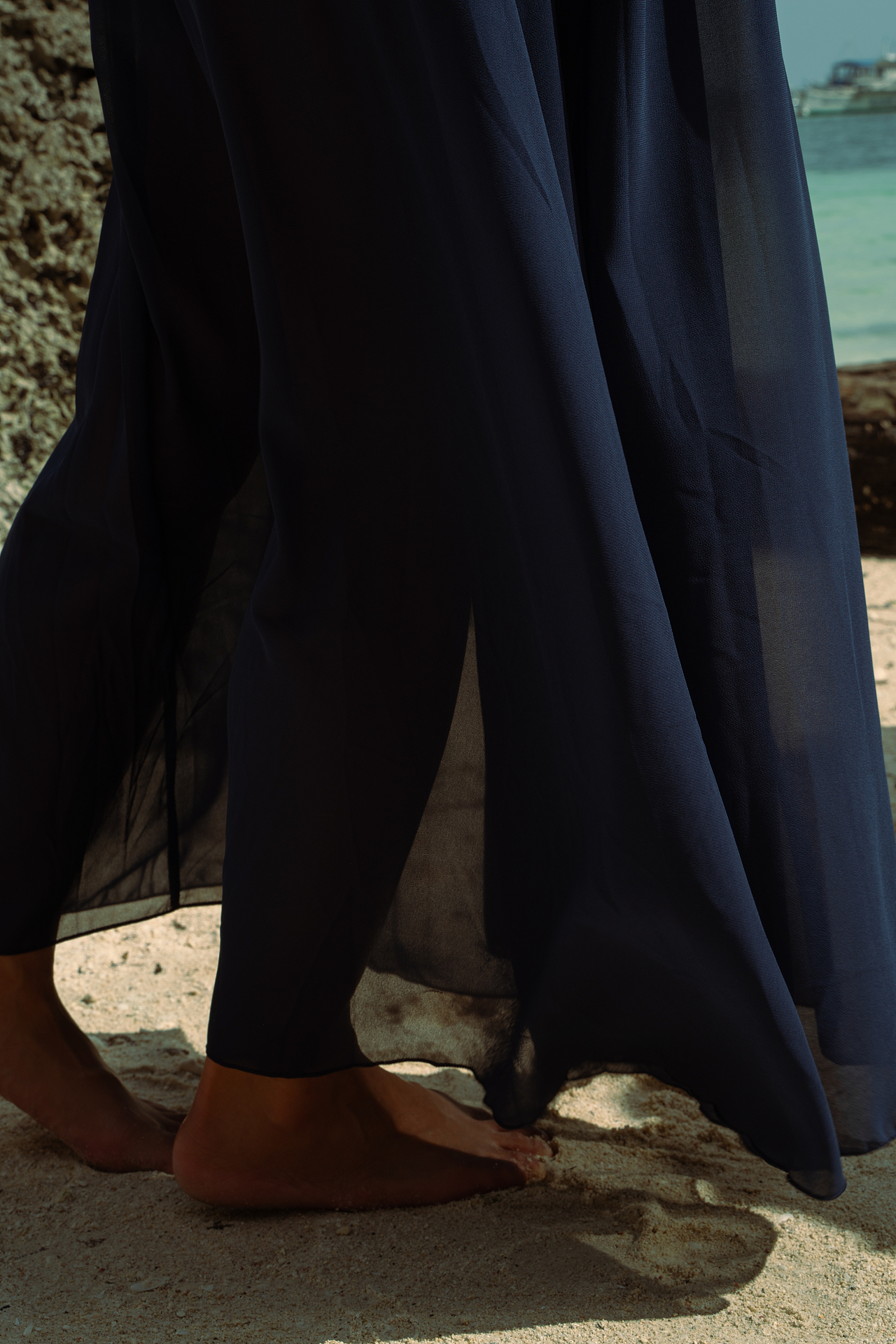 氛围人像:在海边