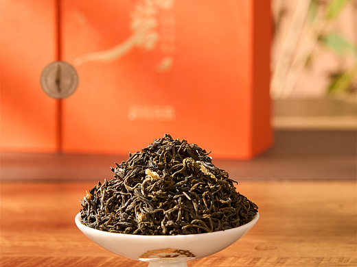 中茶-甄品香茗茉莉 | 茶产品拍摄