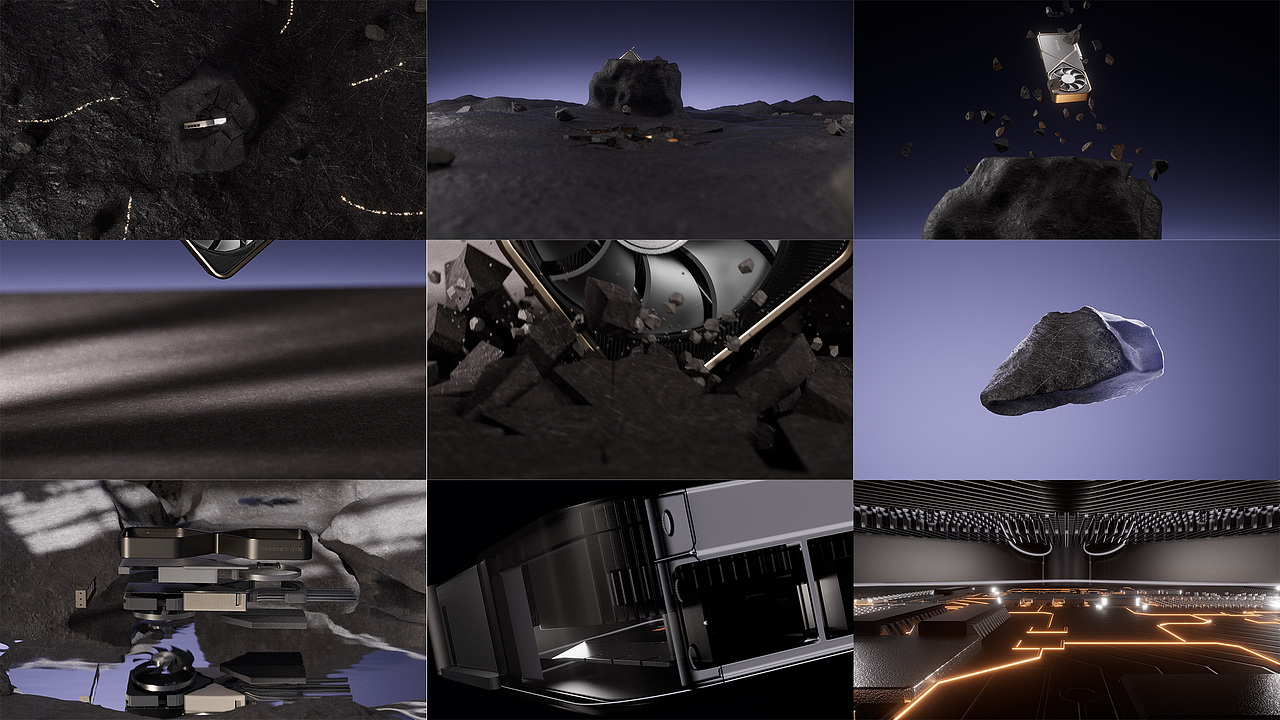 C4D 显卡动画练习