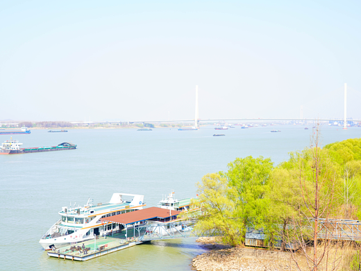 南京燕子矶4月春日美图
