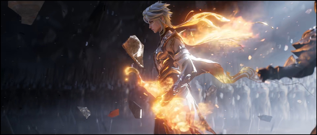 蛇年新春王者无双皮肤cg