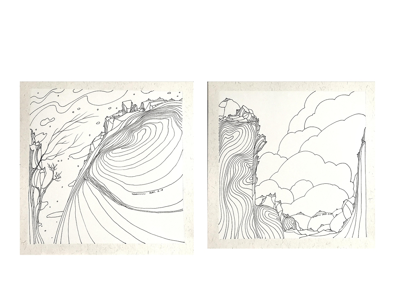 线条的自白（图ZMzg5NTM2MDY0） - 艺术插画 - 站酷设计师ninananananana原创素材 - 站酷ZCOOL