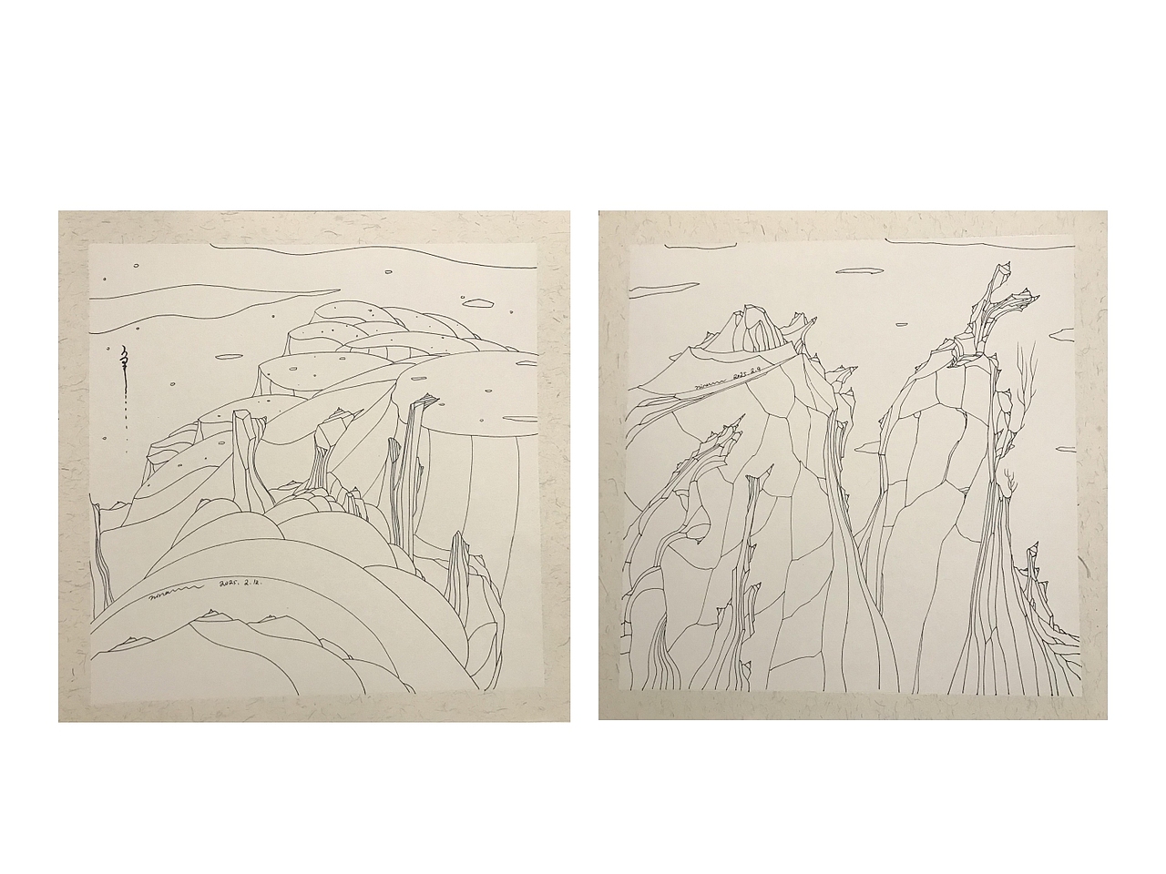 线条的自白（图ZMzg5NTM2MDcy） - 艺术插画 - 站酷设计师ninananananana原创素材 - 站酷ZCOOL