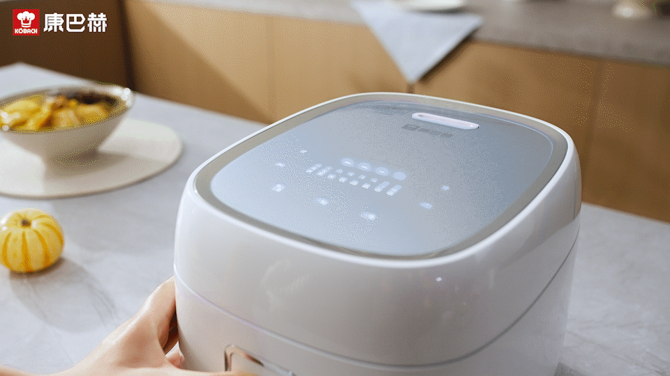 电商厨房电器摄影 |康巴赫0氟铁釜IH电饭煲 X BOYA