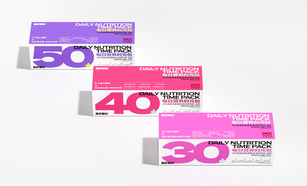 赢养每刻 - 让营养跟着时光走（每日营养时光包设计）